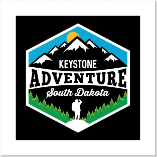 Keystone Adventure South Dakota Hiking Wilderness Posters and Art